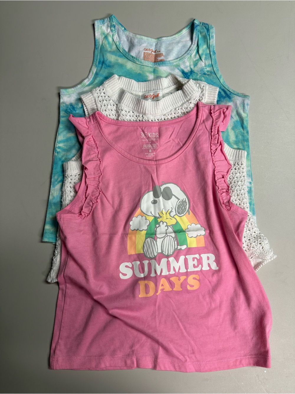 Girls Tank Tops Sz M